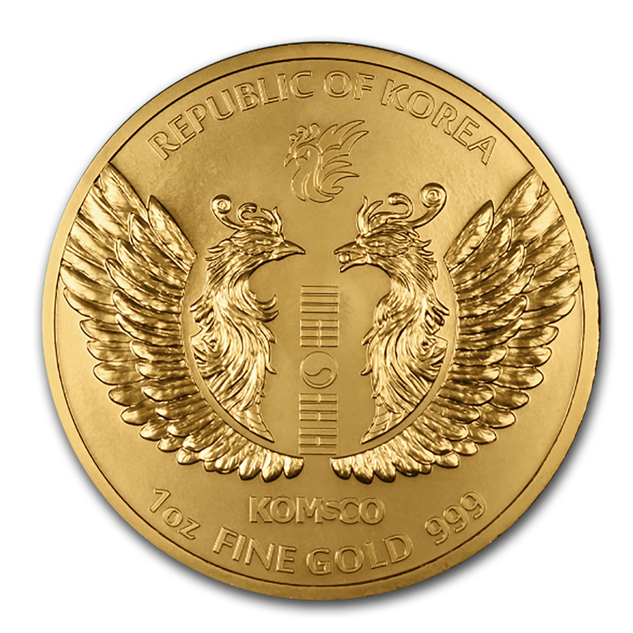 2020 South Korea 1 Oz. .999 Silver Korean Phoenix Medal | eBay